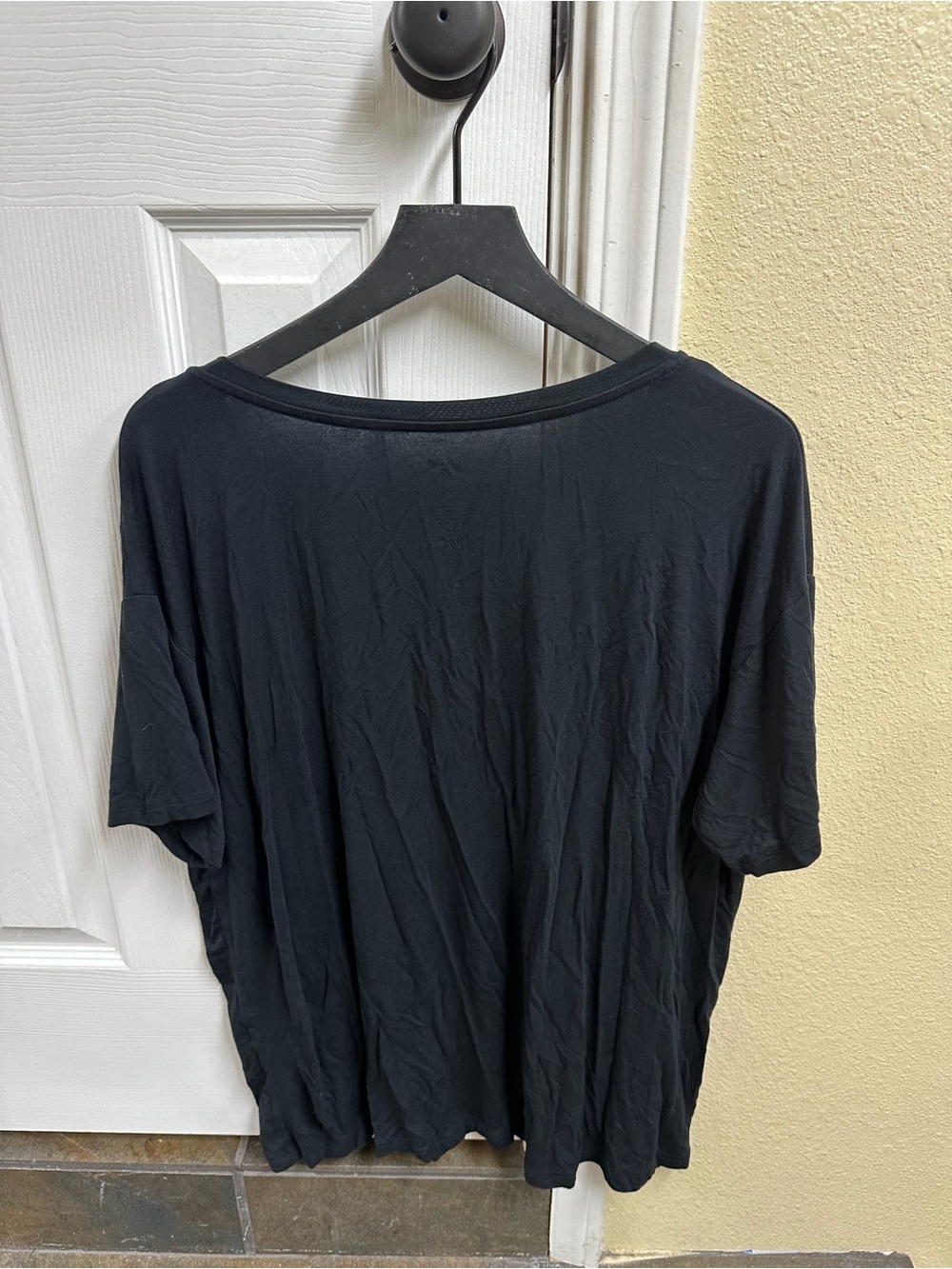 Kyte BABY Black V-Neck Pocket Tee - Picture 3 of 3